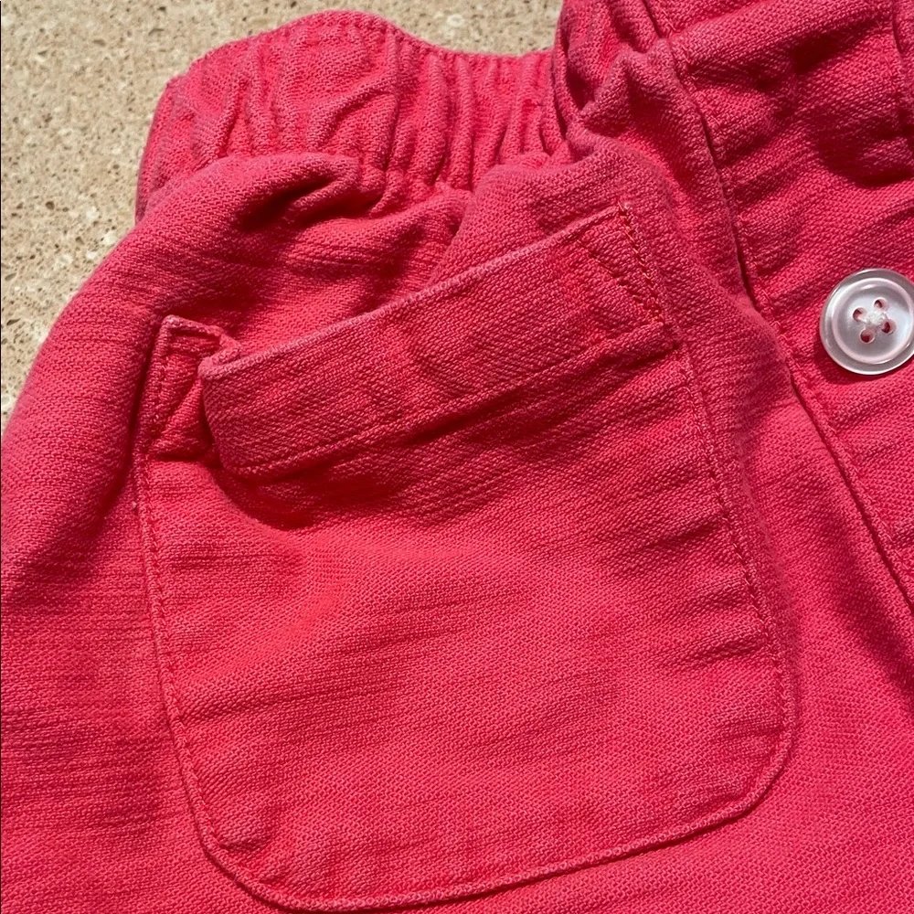 Carter's Coral Skirt with Front Pockets